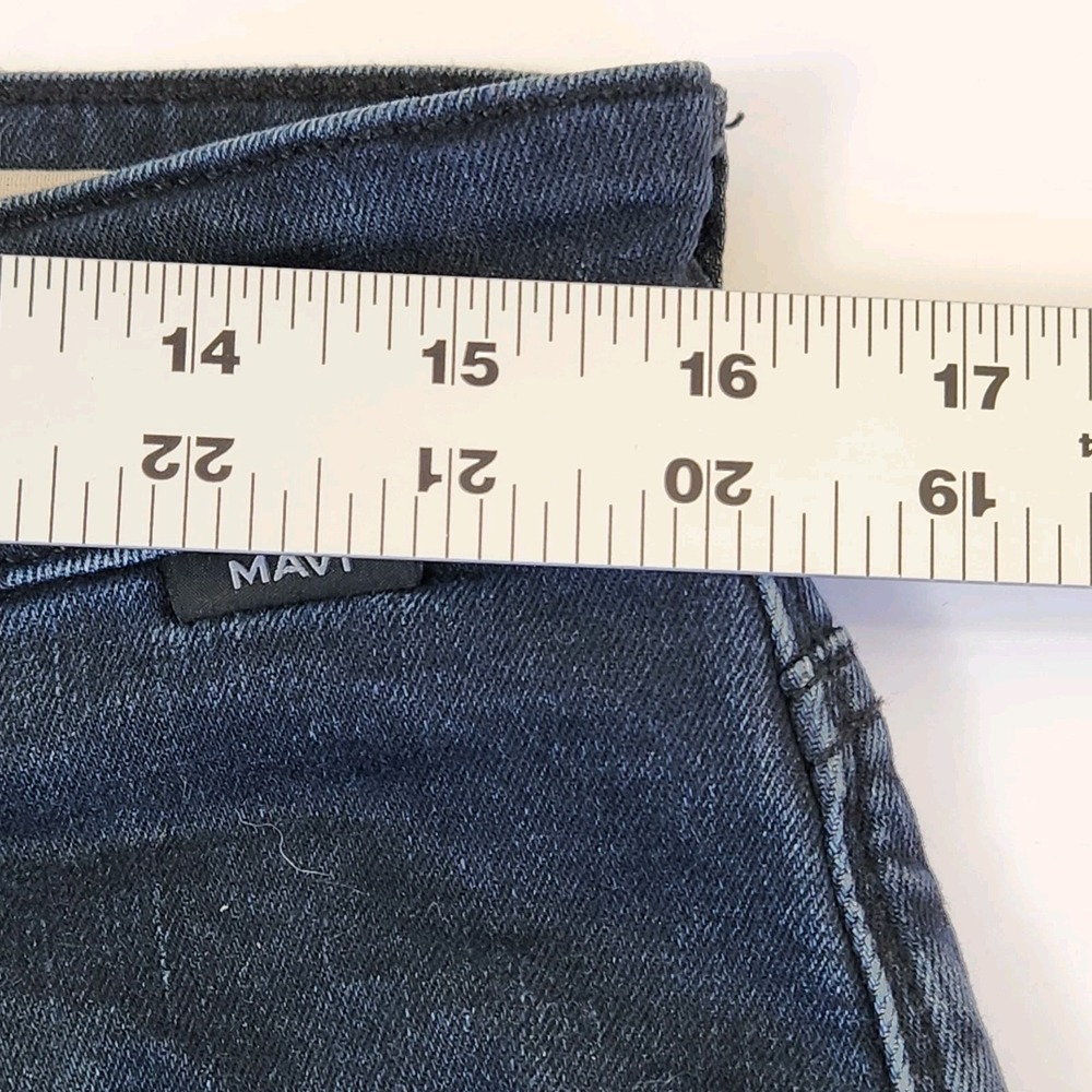 Mavi Jeans Mens 32x30 Zach Straight Leg Faded Stretch Flex Denim Pants Dark Blue - Picture 7 of 16